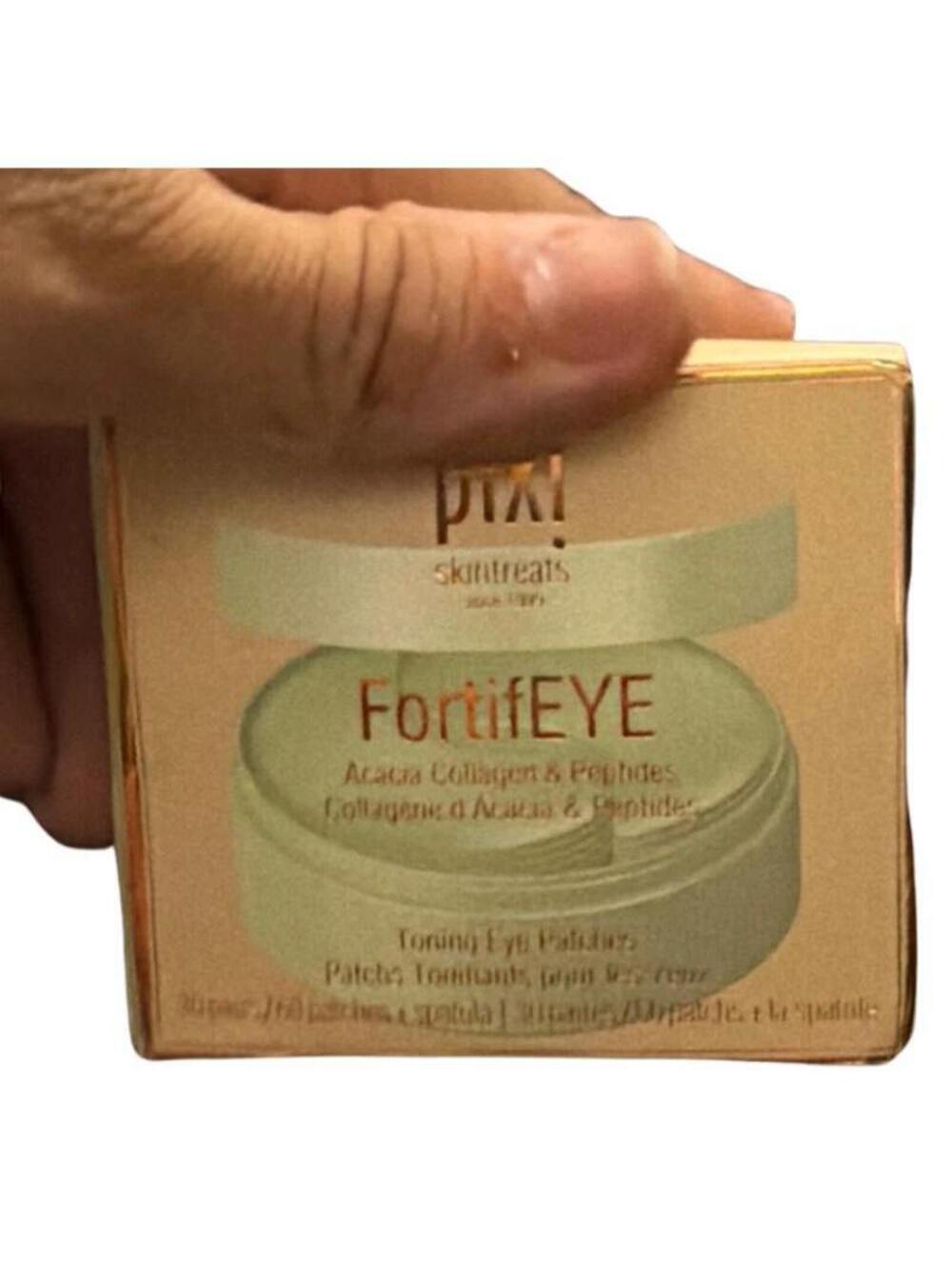 Pixi FortifEYE Eye Patches Collagen Toning Skintreats 60 Patches New